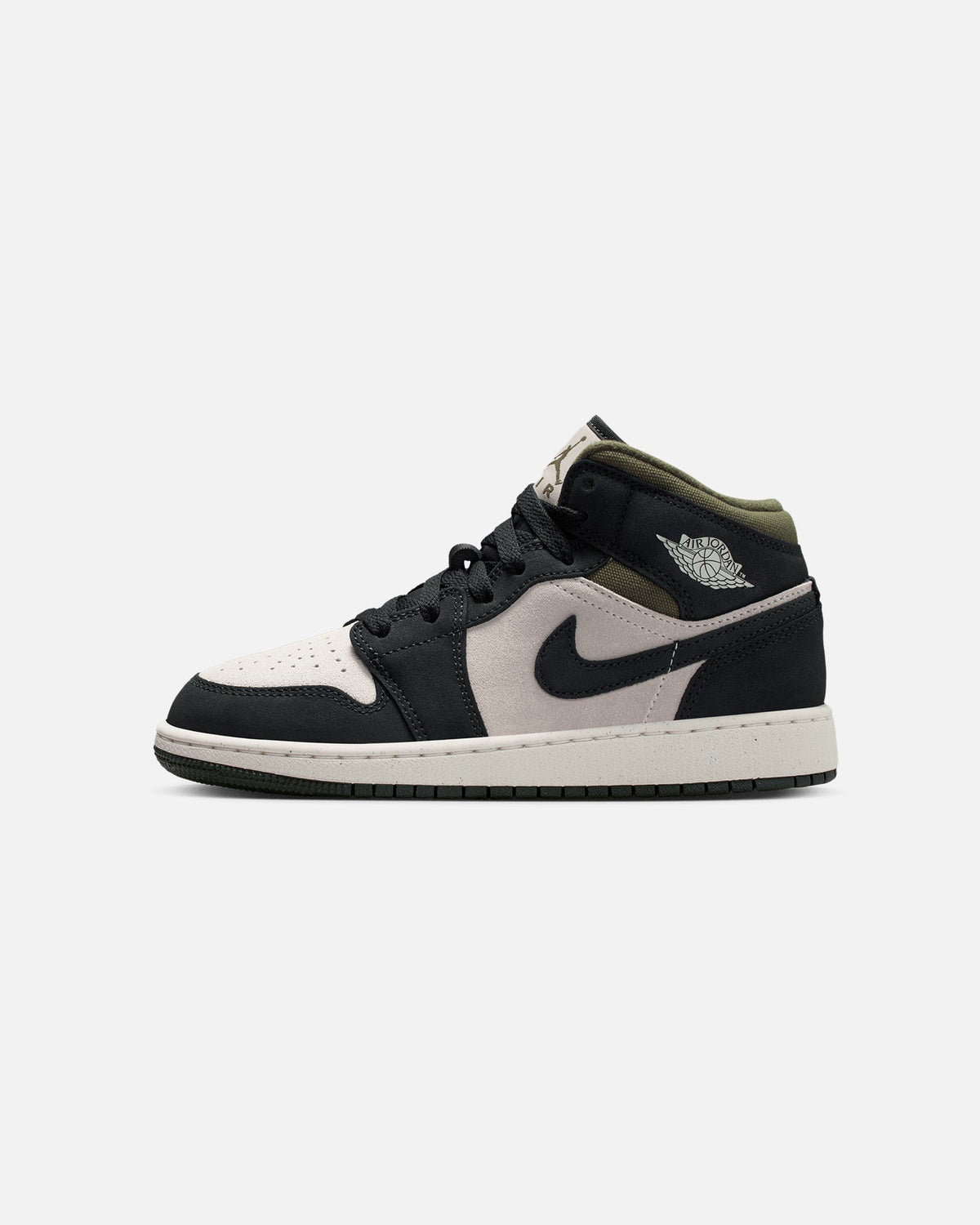 HOT Products Jordan Kids' Air Jordan 1 Mid (GS) Lt Orewood Brown