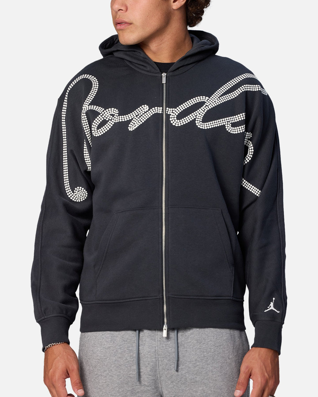 HOT Products Jordan Jumpman MVP Statement Fleece Hoodie Off Noir/Sail