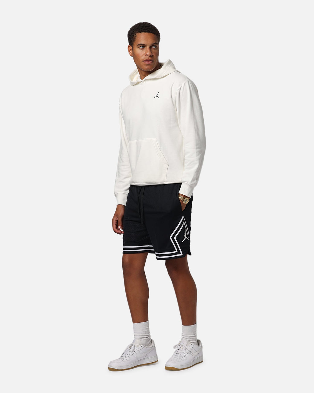 HOT Products Jordan Dri-FIT Sport Diamond Shorts Black/White/White