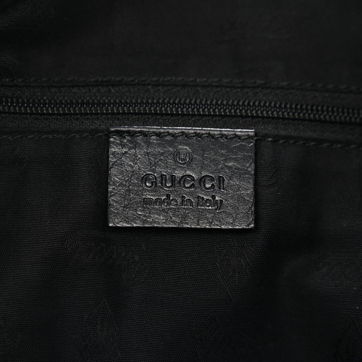 Guccissima Large New Ladies Web Hobo Black