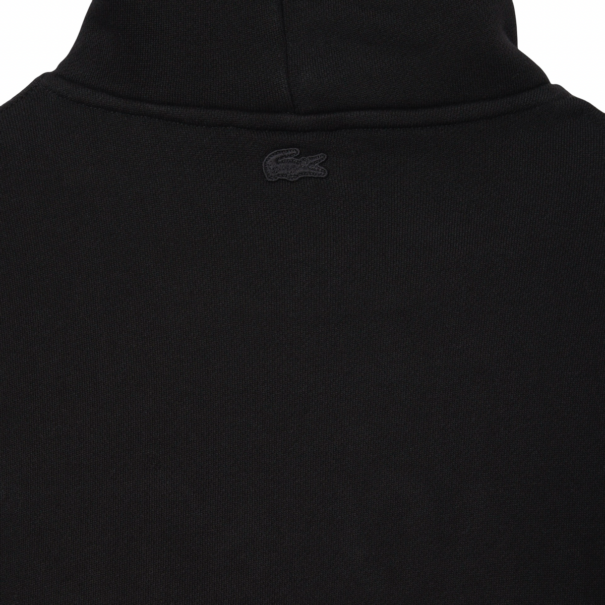New Arrival LACOSTE LOOSE FIT PARIS HOODIE FLEECE -Men -BLACK-031