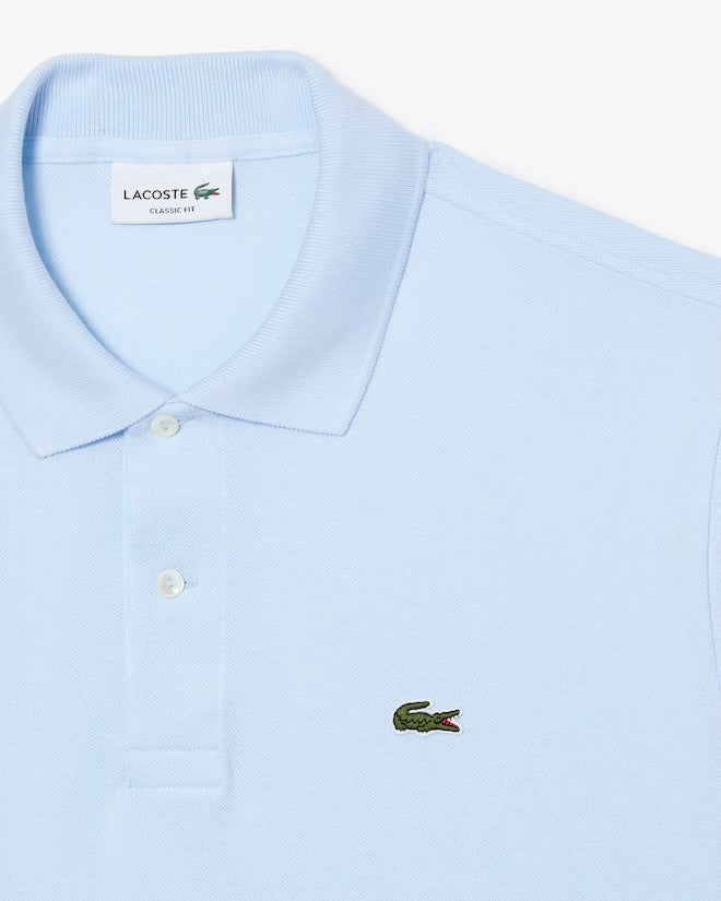 New Arrival LACOSTE - POLO CLUB SHIRT Men -LIGHT BLUE- T01