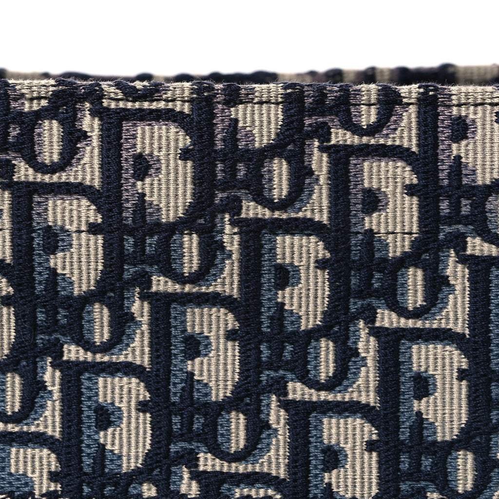 Oblique Medium Book Tote Blue Multicolor