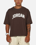 HOT Products Jordan Flight Essentials Boxy T-Shirt Baroque Brown/Sail