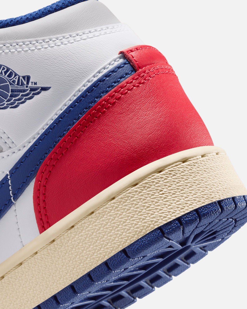 HOT Products Jordan Kids' Air Jordan 1 Mid (GS) White/Royal