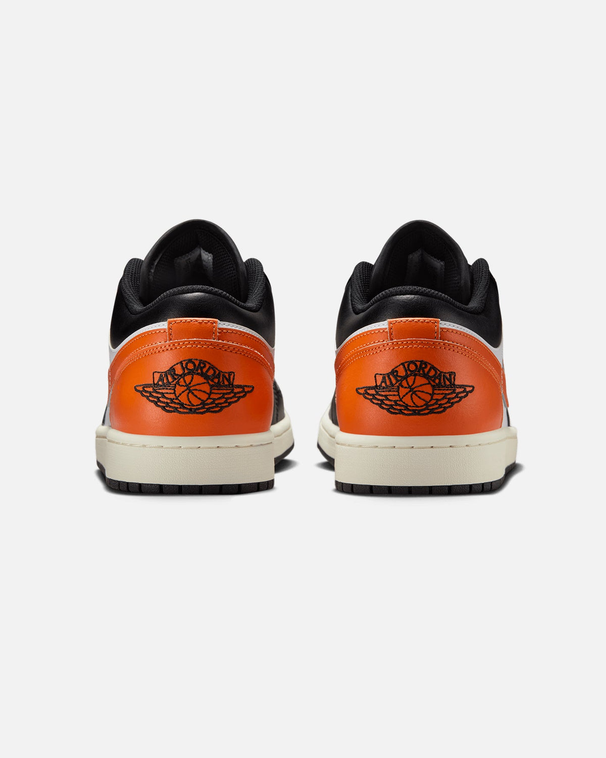 HOT Products Jordan Air Jordan 1 Low "Shattered Backboard" Black/Starfish-White/Sail