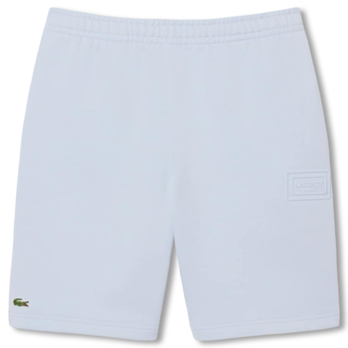 New Arrival LACOSTE REGULAR FIT FLEECE SHORT Men -LIGHT BLUE-J2G