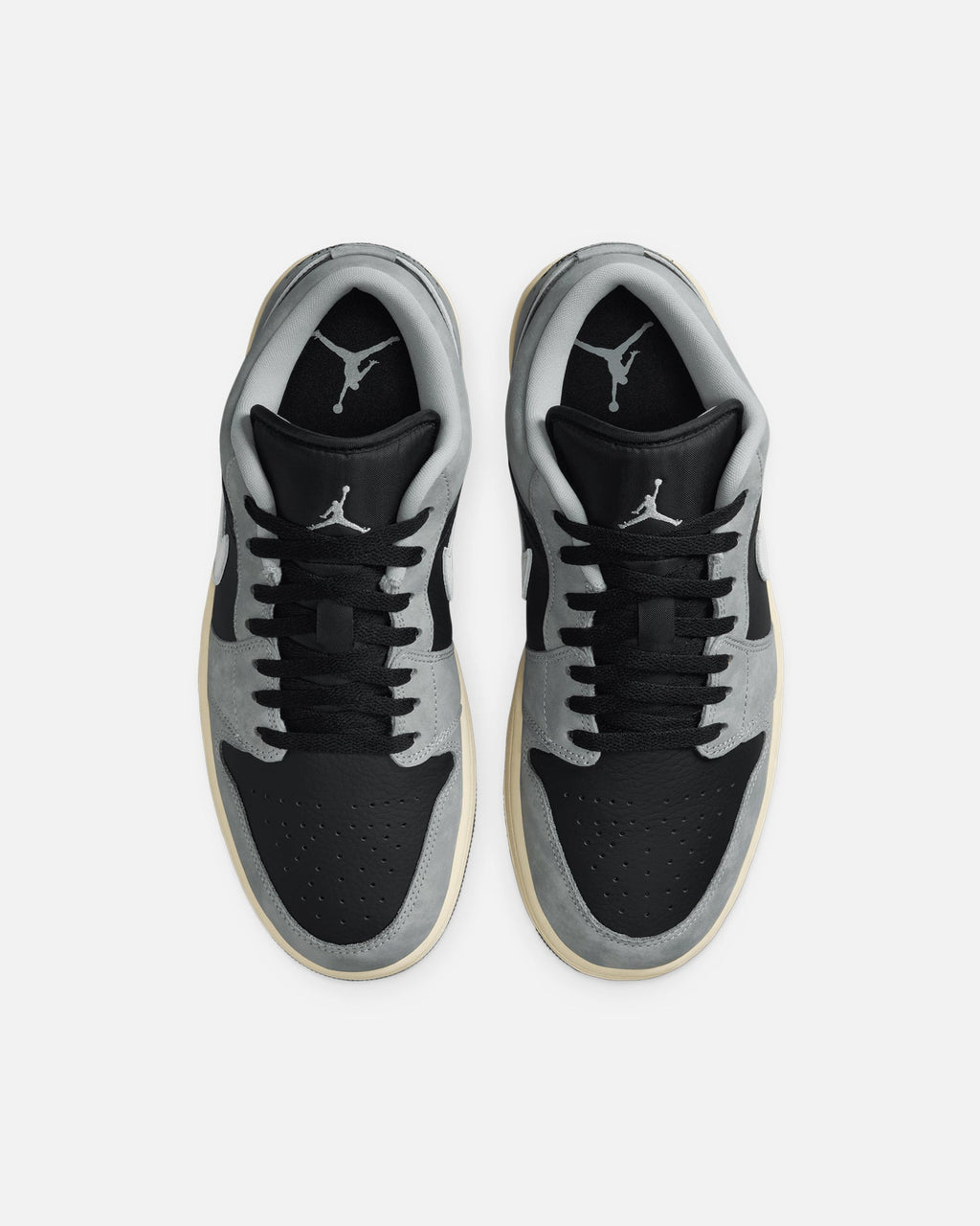 HOT Products Jordan Air Jordan 1 Low SE "Smoke Grey" Lt Smoke Grey/Black-Sail