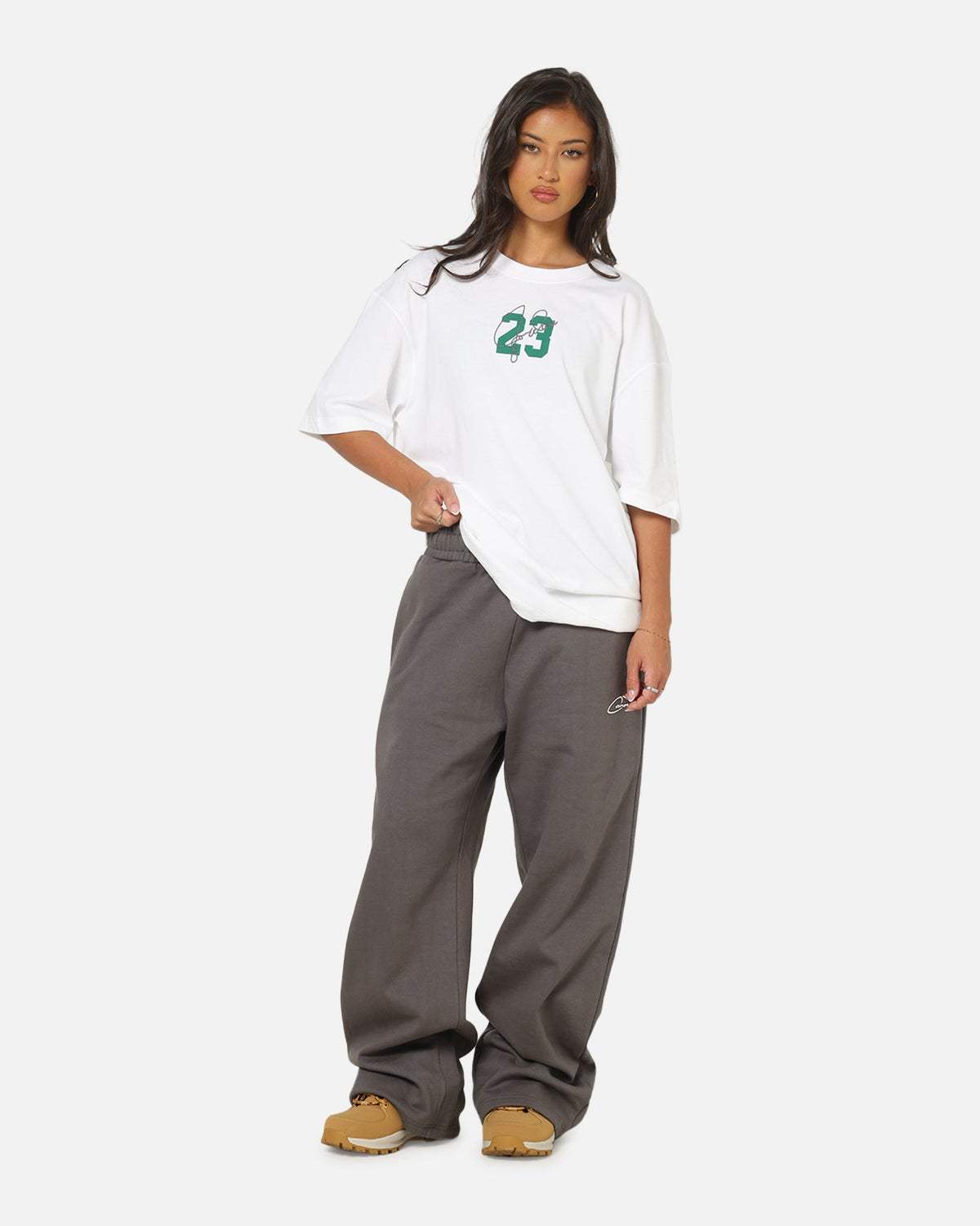 HOT Products Jordan Women's Essentials Brooklyn 23 Graphic T-Shirt White