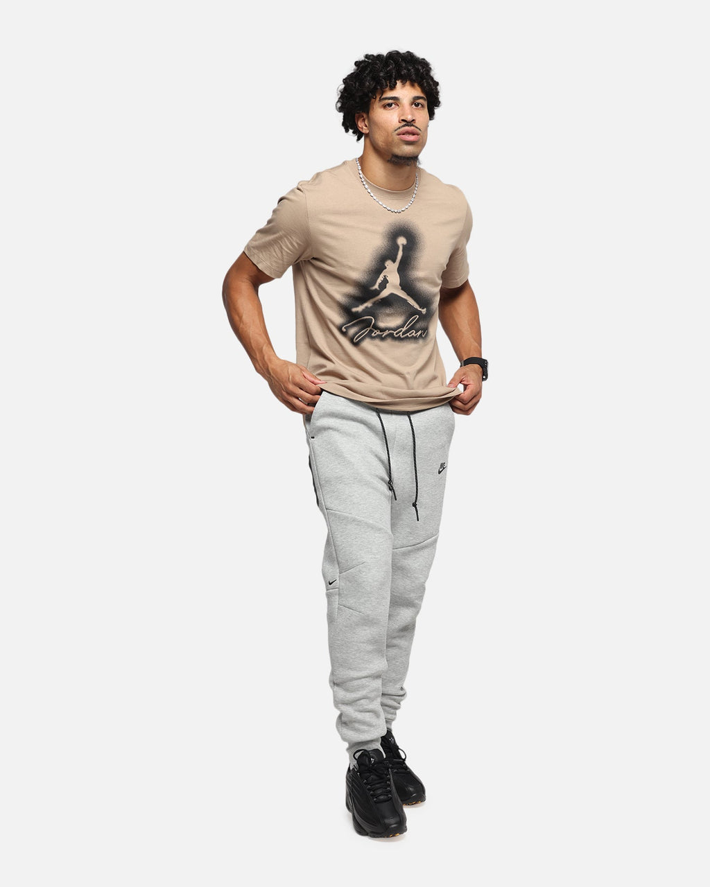 HOT Products Jordan Jumpman Flight MVP T-Shirt Desert Camo/Black