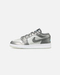 HOT Products Jordan Kids' Air Jordan 1 Low SE (GS) Flat Pewter/Blue Chill