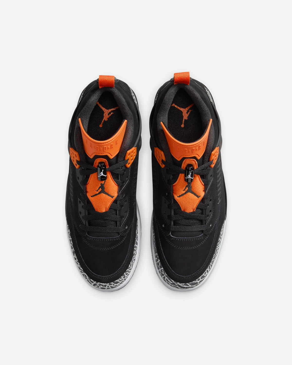 HOT Products Jordan Spizike Low Black/Black-Starfish/White