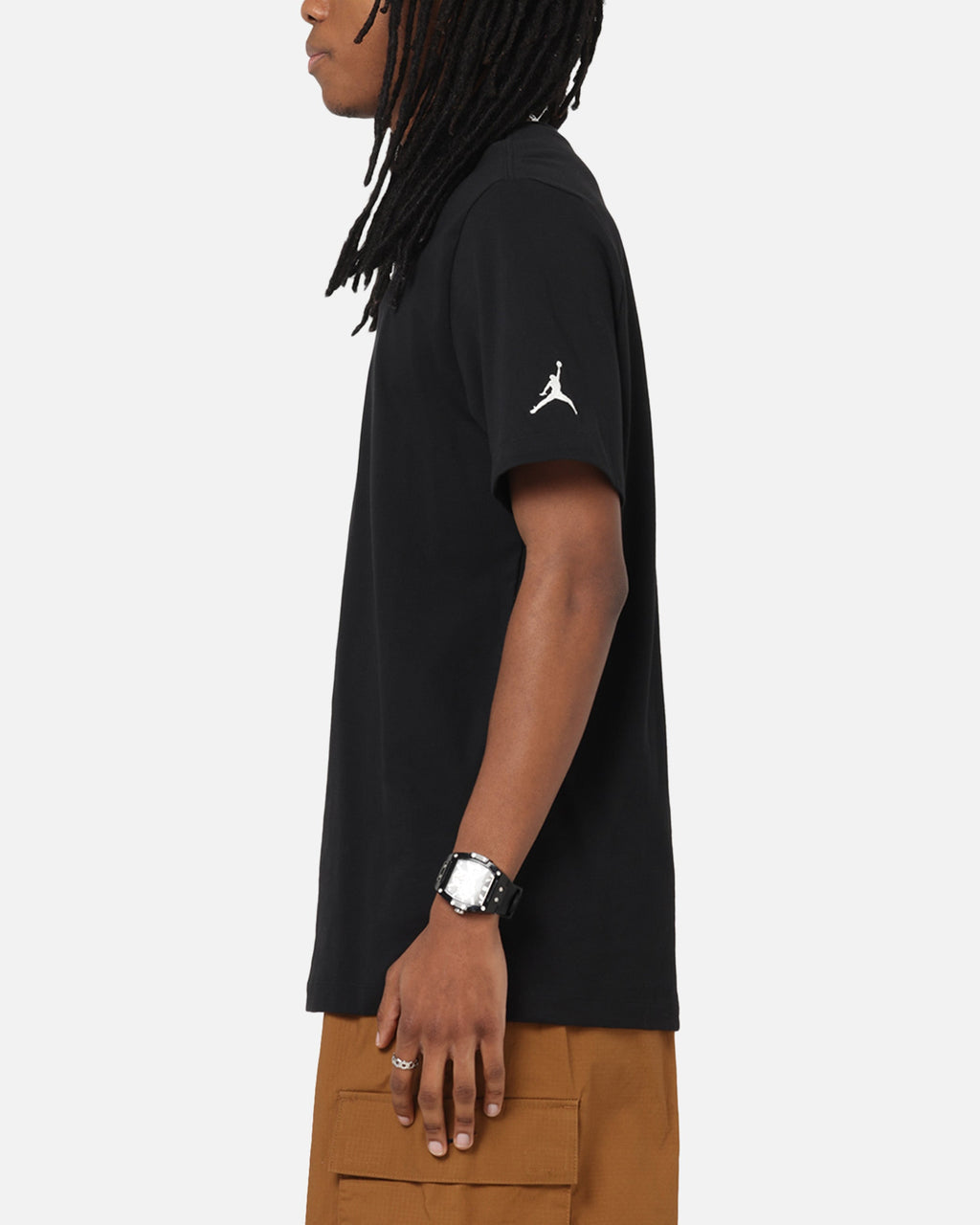 HOT Products Jordan Jumpman Air Crewneck T-Shirt Black/Sail