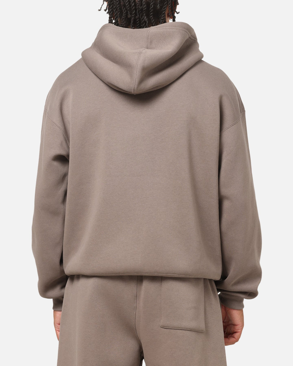 HOT Products Jordan Jumpman Brooklyn Oversized Fleece Hoodie Olive Grey/Black