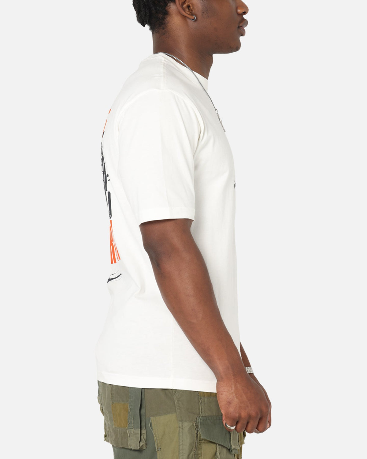 HOT Products Jordan Brooklyn Shattered Back Board Oversized Graphic T-Shirt Sail