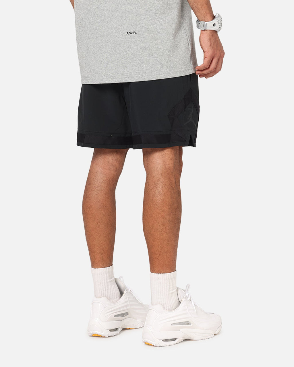 HOT Products Jordan Jumpman Dri-Fit Woven Diamond Shorts Black/Black/Black