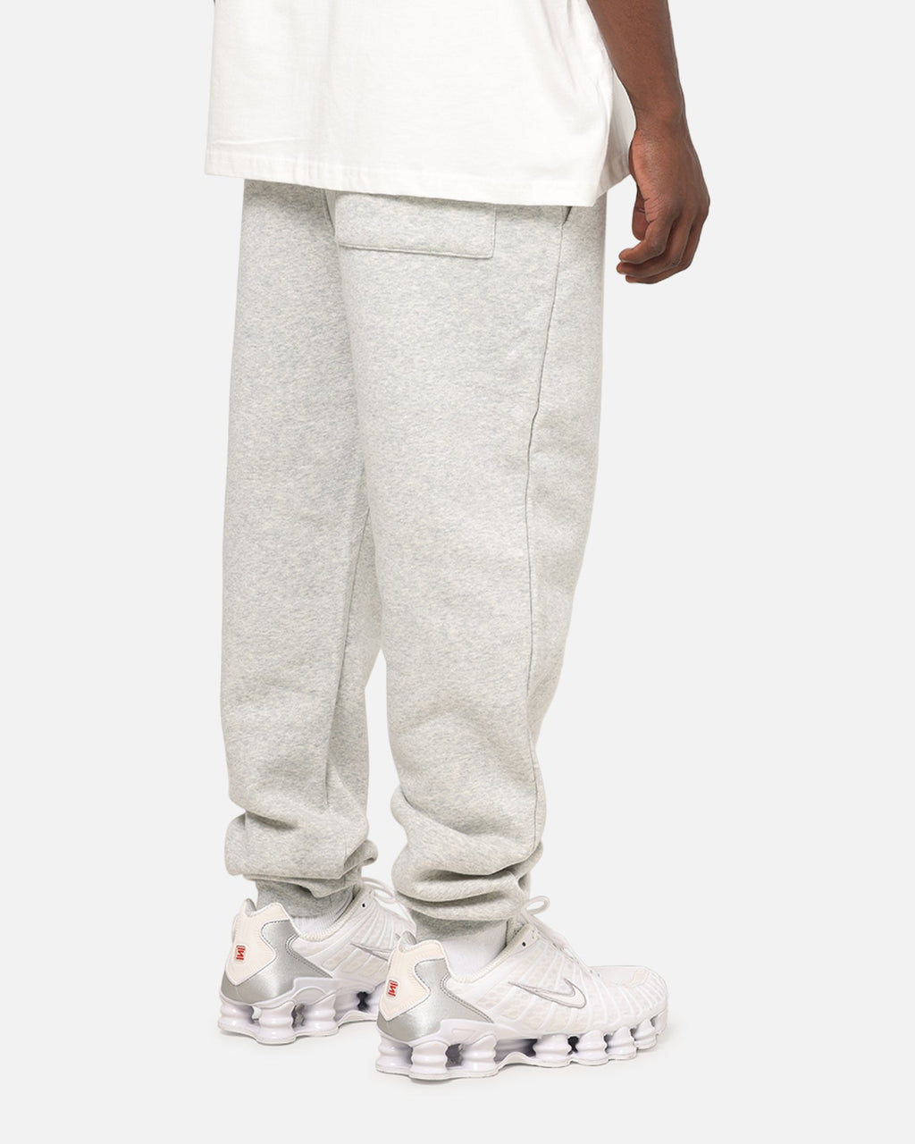 HOT Products Jordan Brooklyn Fleece Pants Grey Heather/White