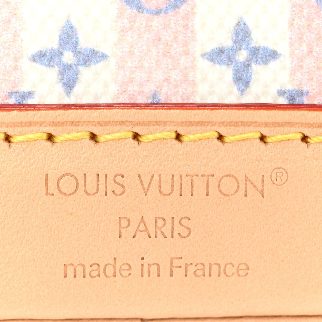 Minigram LV Stamp Nano Noe Blue