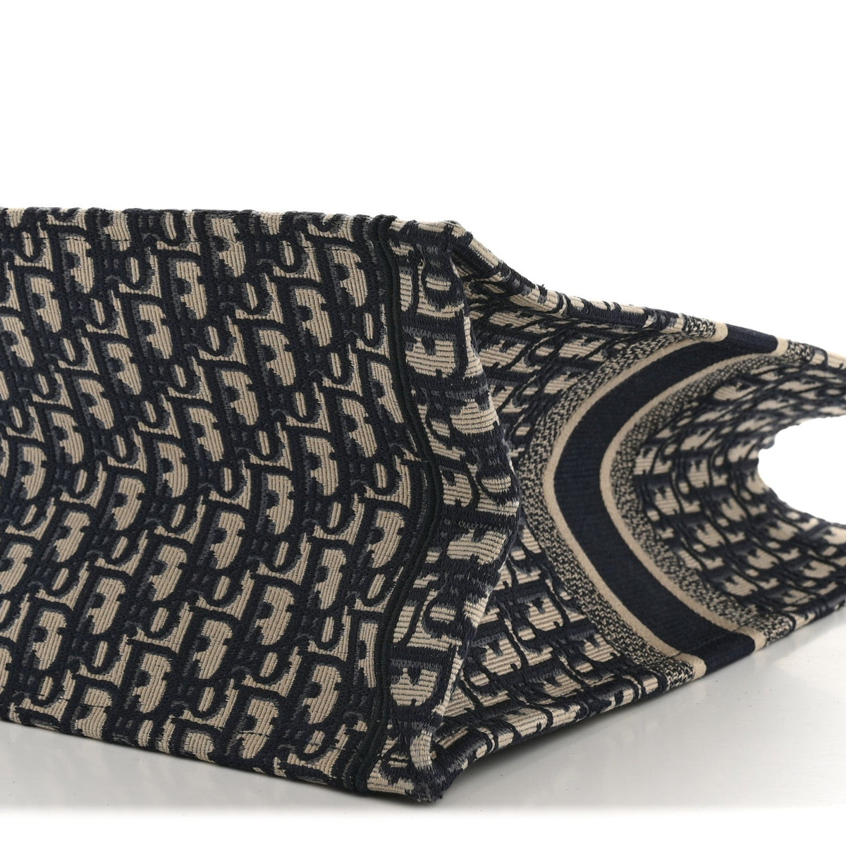 Oblique Large Book Tote Blue Multicolor