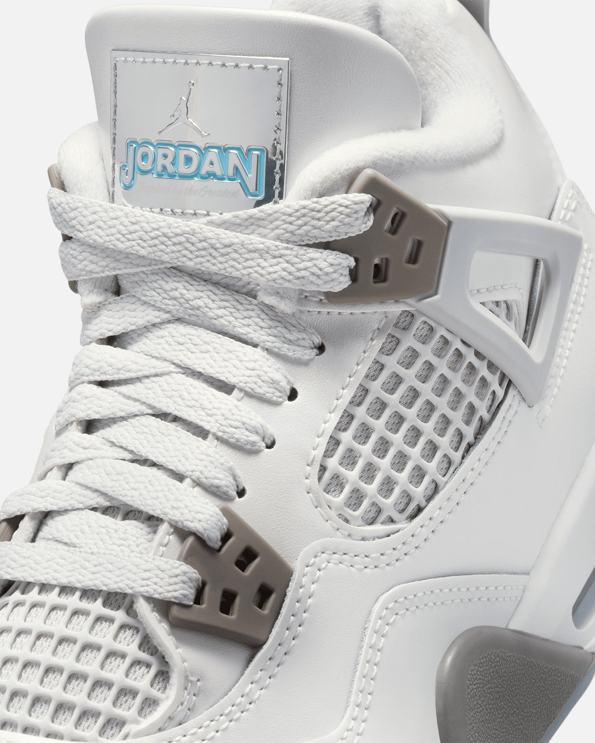 HOT Products Jordan Kids' Air Jordan 4 Retro "Blue Chill" (GS) Photon Dust