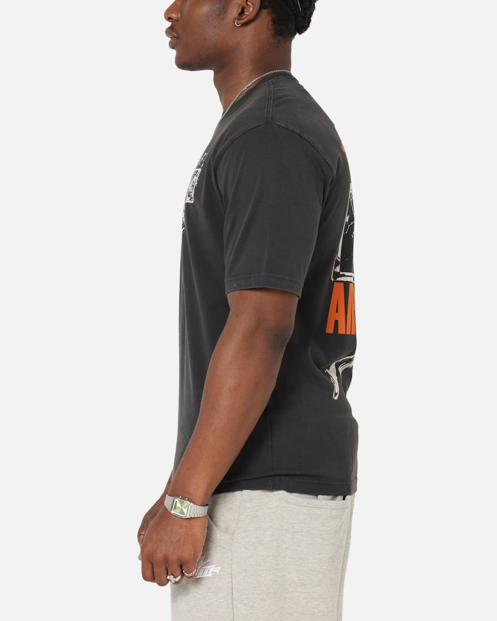 HOT Products Jordan Brooklyn Shattered Back Board Oversized Graphic T-Shirt Off Noir/Sail