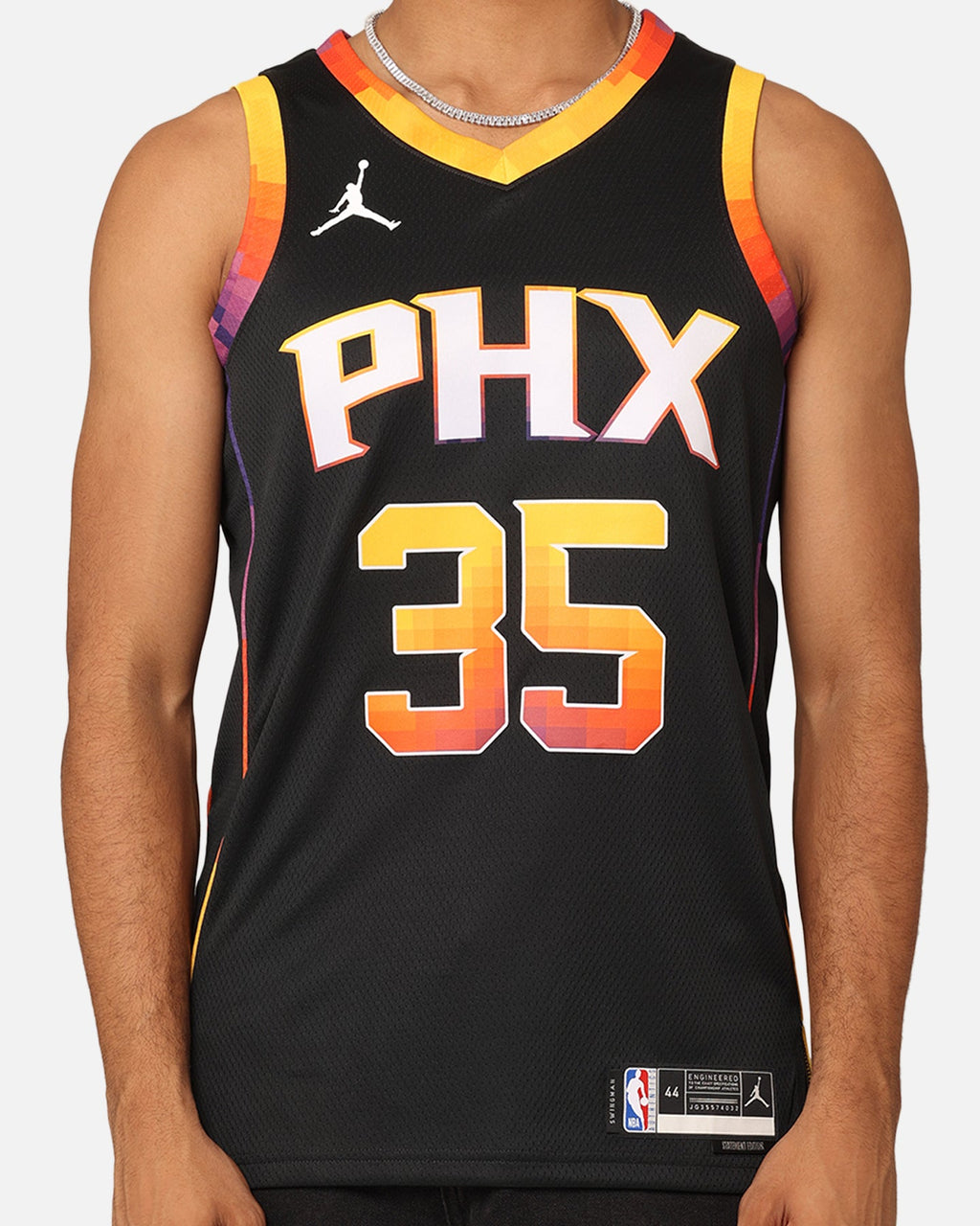 HOT Products Jordan Phoenix Suns Kevin Durant Statement Edition 2022/23 Dri-FIT Swingman Jersey Black