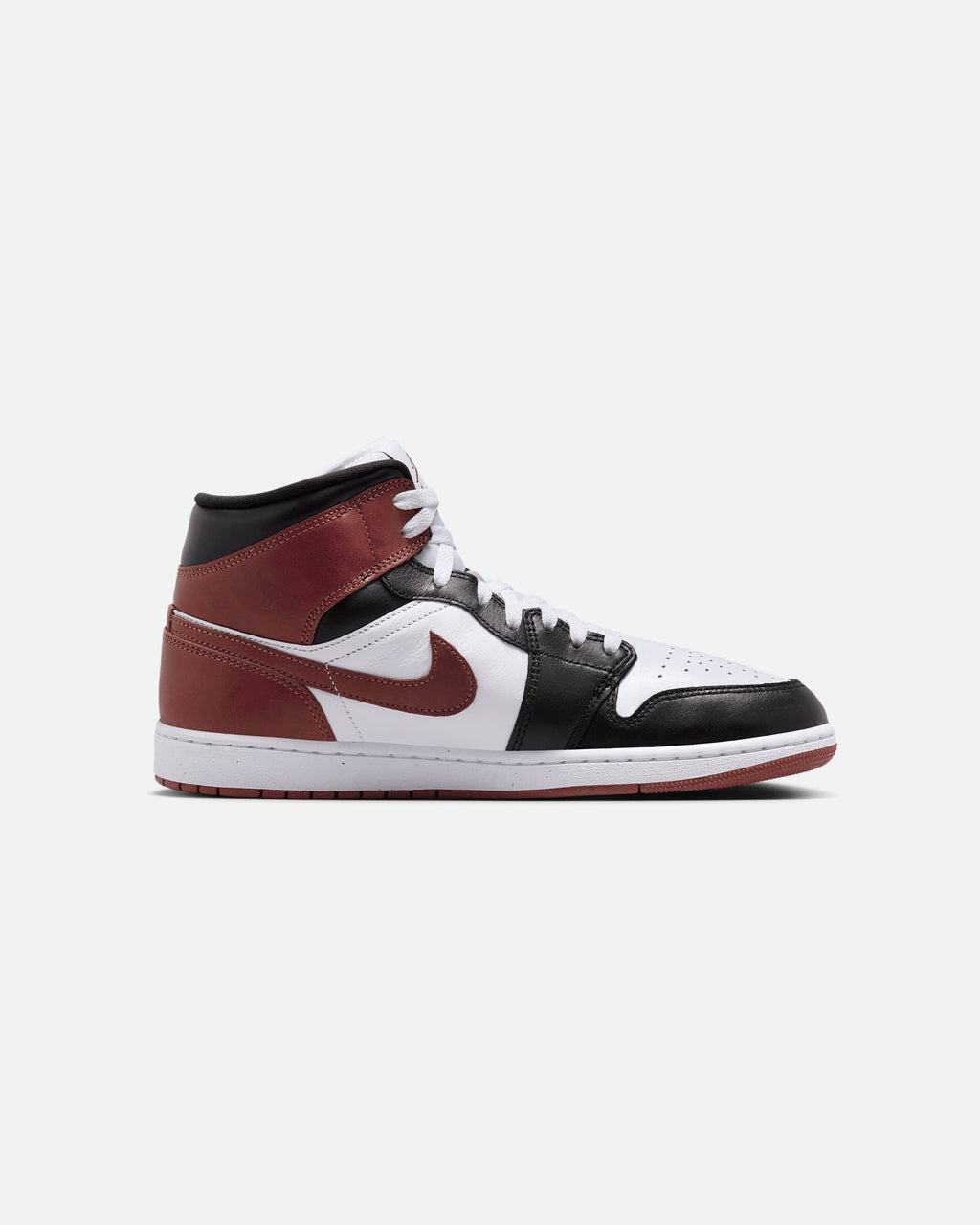 HOT Products Jordan Air Jordan 1 Mid SE "Dark Pony" White/Dark Pony-Black