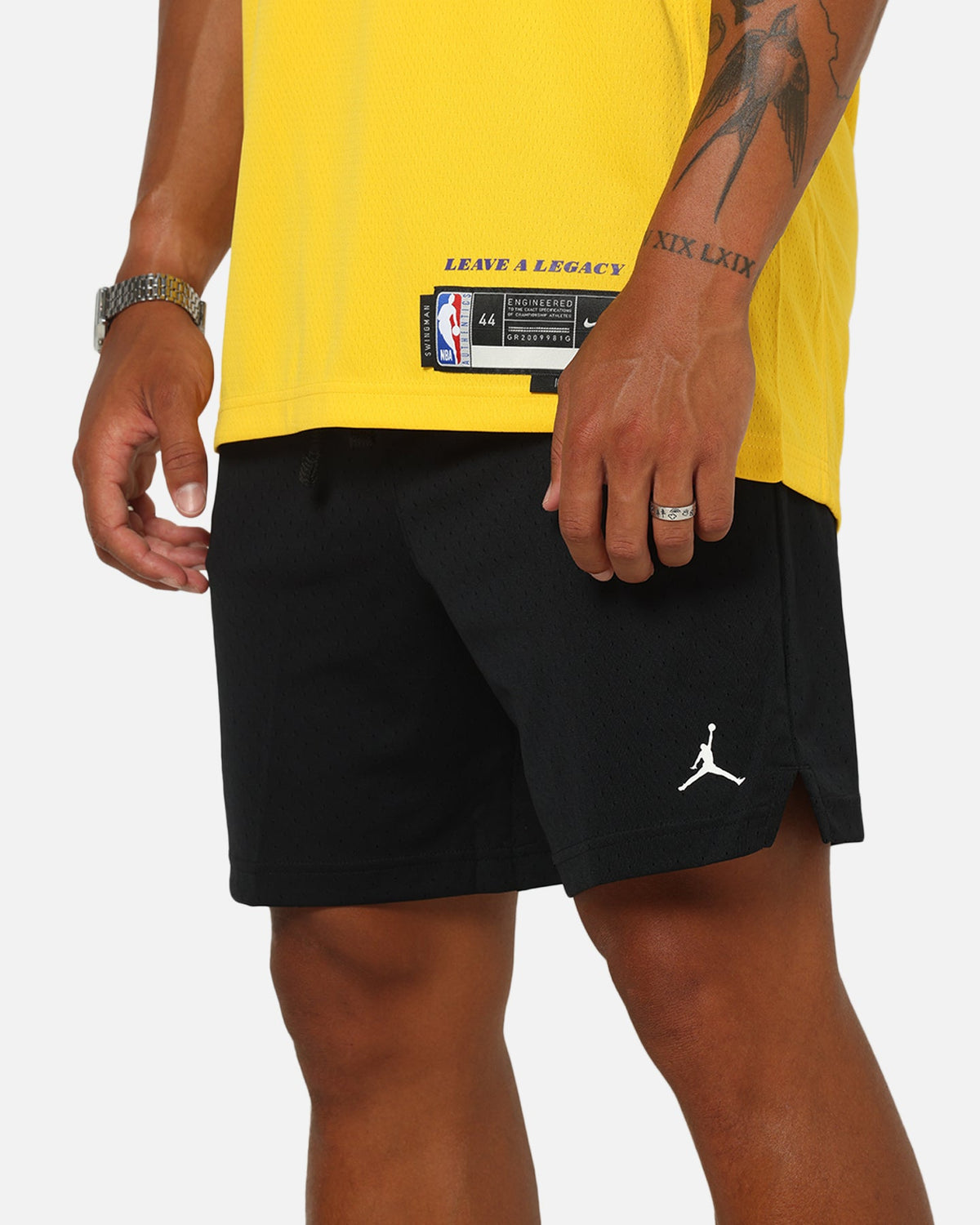 HOT Products Jordan Sport Dri-FIT Mesh Shorts Black/White