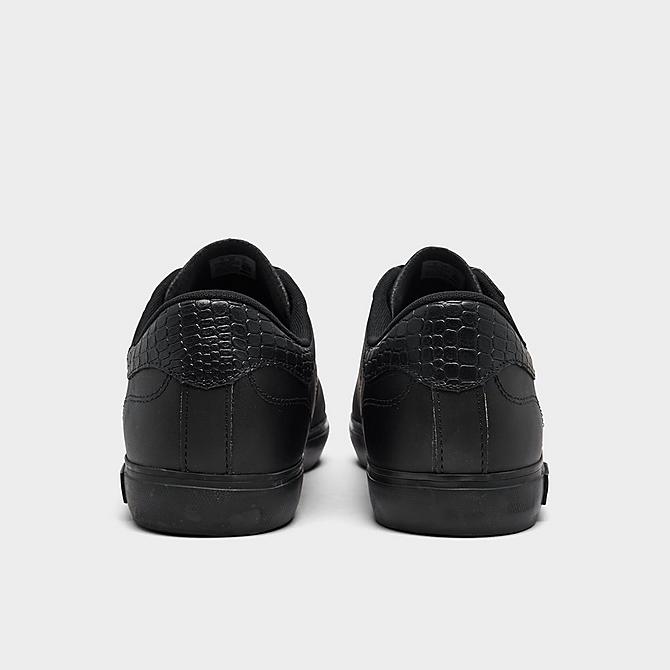 New Arrival LACOSTE POWERCOURT 1121 1  SMA LTH -MENS / BLACK/BLACK