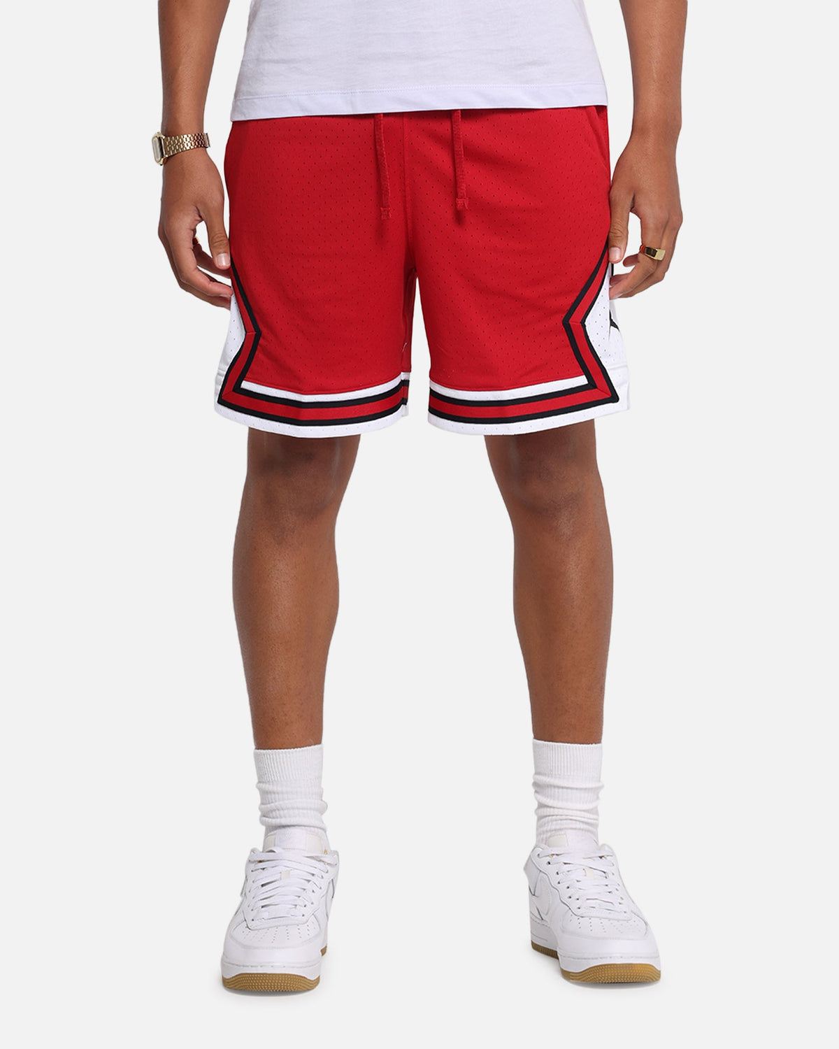HOT Products Jordan Dri-FIT Sport Diamond Shorts Gym Red/White