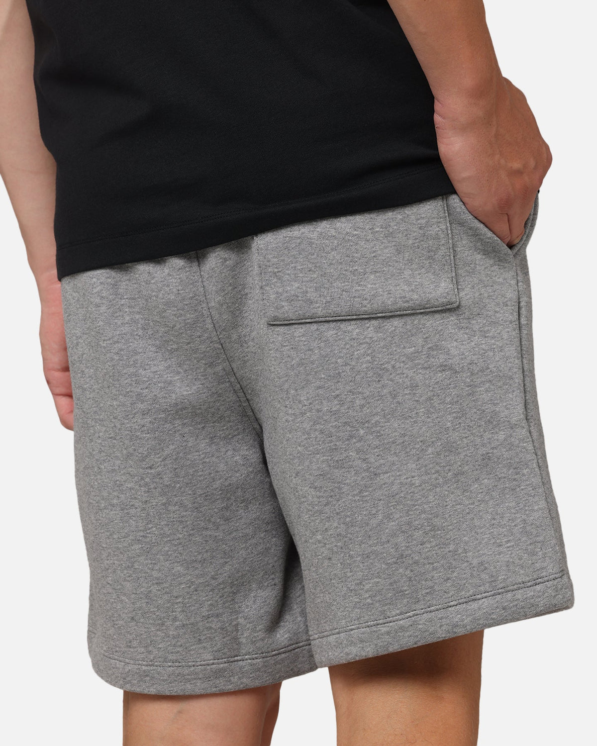 HOT Products Jordan Brooklyn Fleece Shorts Carbon Heather/White