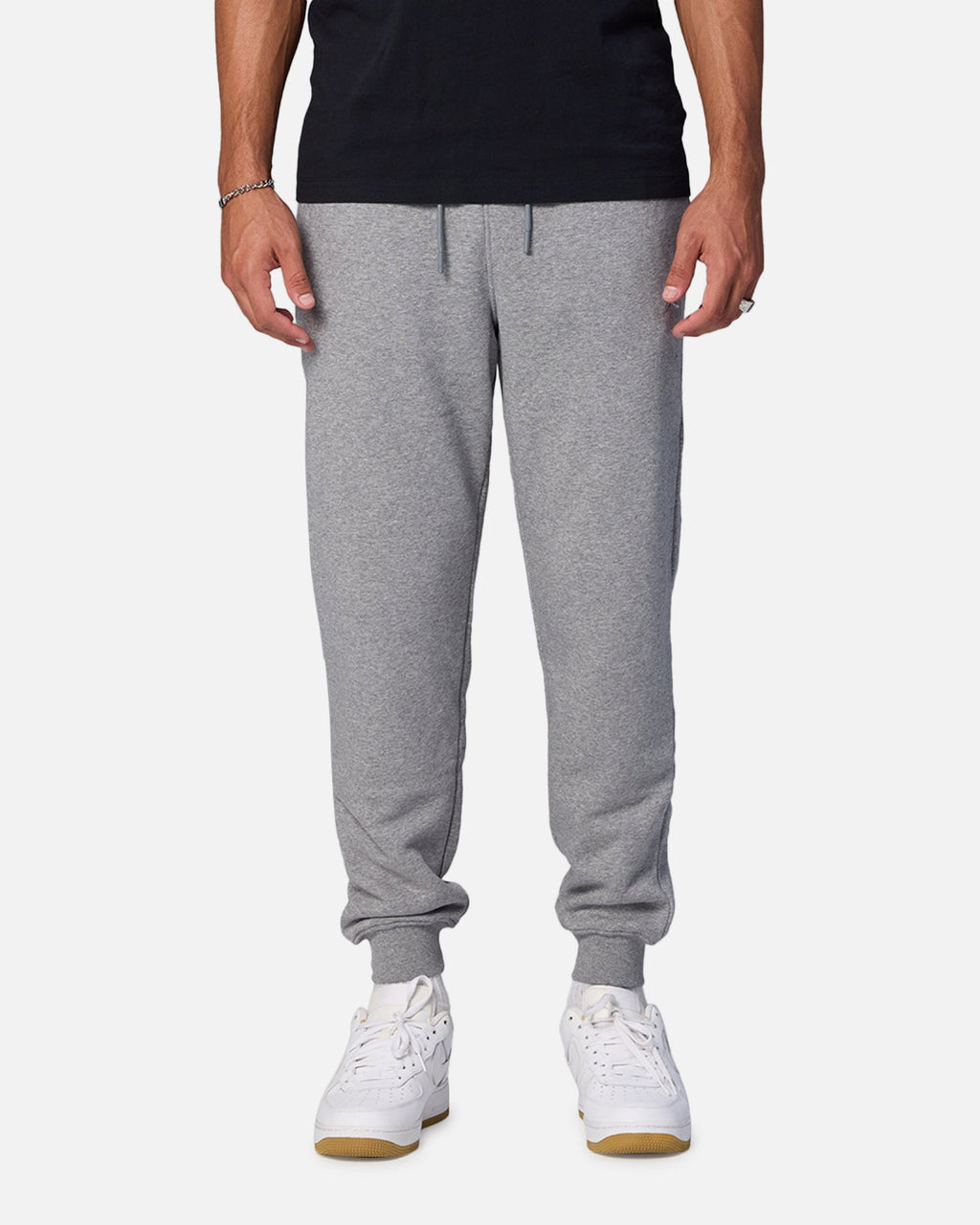 HOT Products Jordan Brooklyn Fleece Pants Carbon Heather/White