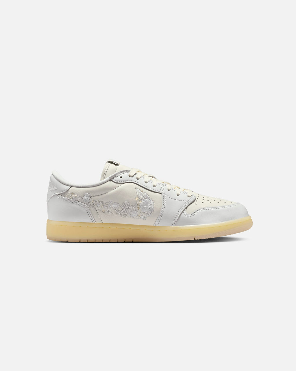 HOT Products Jordan Air Jordan 1 Retro Low OG "Floral Swoosh" Sail