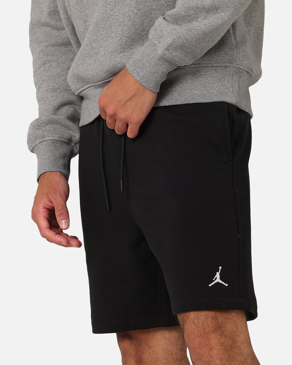 HOT Products Jordan Brooklyn Fleece Shorts Black/White