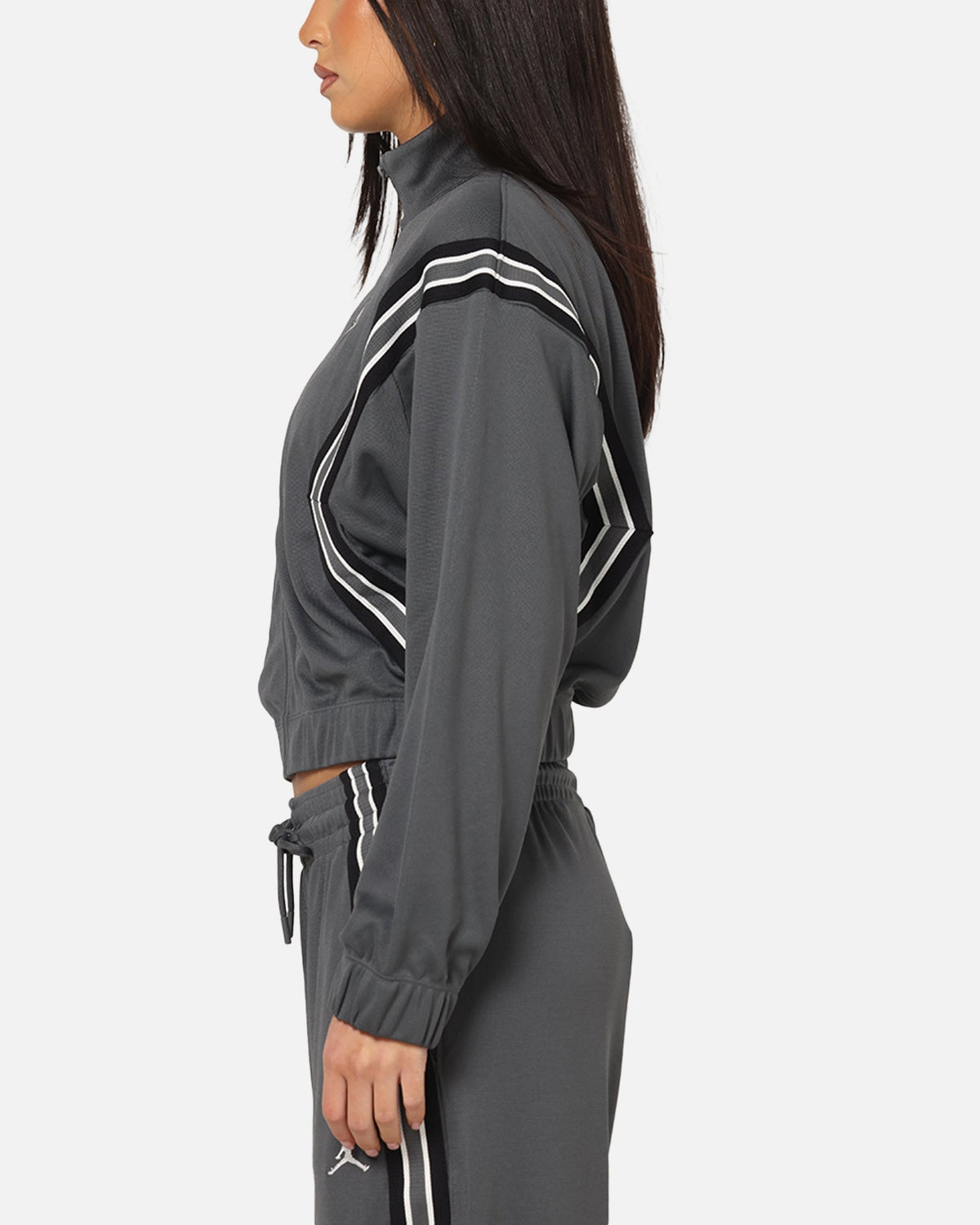 HOT Products Jordan Women's Brooklyn Full-Zip Track Jacket Iron Grey