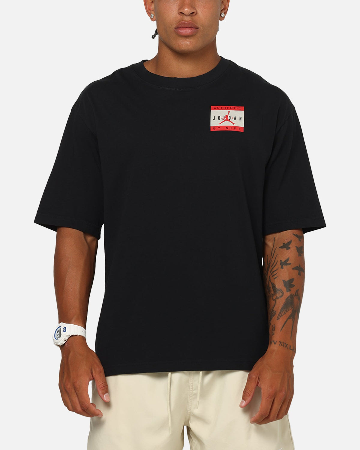 HOT Products Jordan Jumpman Brand Authentic T-Shirt Black/University Red