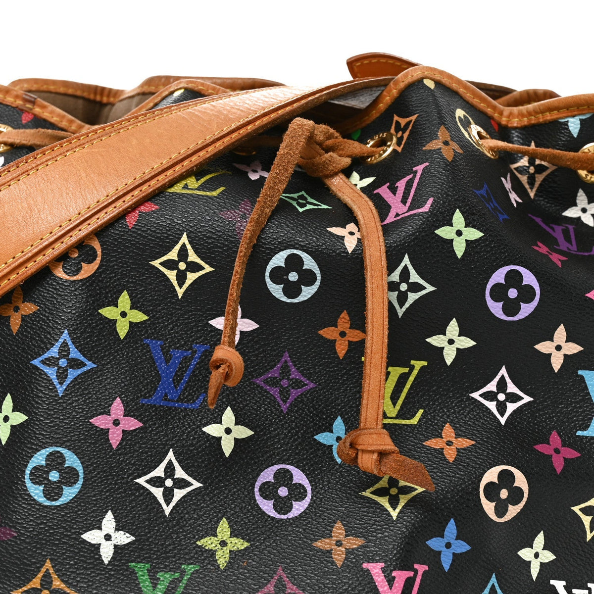 Monogram Multicolor Petit Noe Black