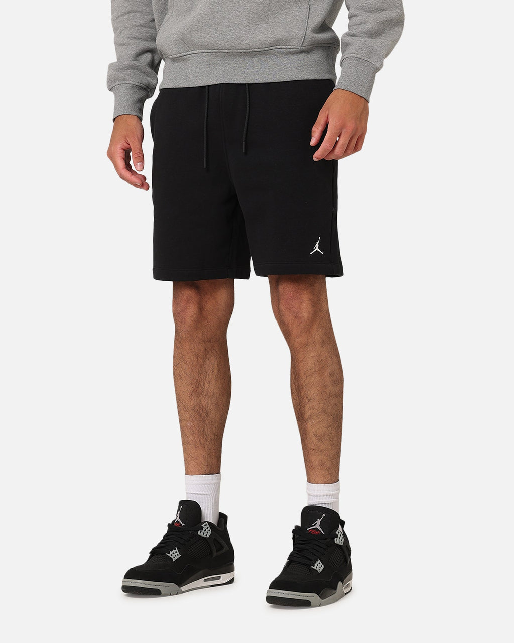 HOT Products Jordan Brooklyn Fleece Shorts Black/White