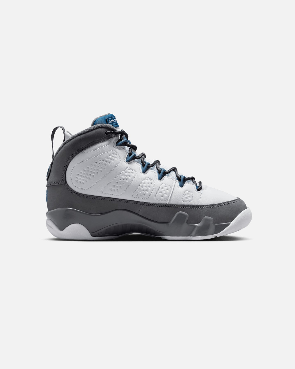 HOT Products Jordan Kids' Air Jordan 9 Retro "Flint Grey" (GS) White/French Blue-Flint Grey