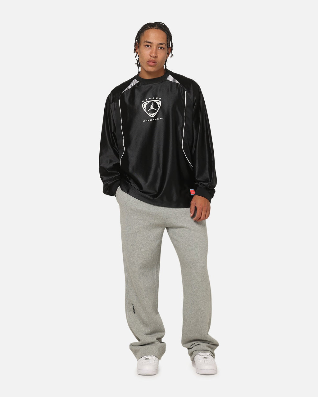 HOT Products Jordan Brooklyn Long-Sleeve Goalie Top Black