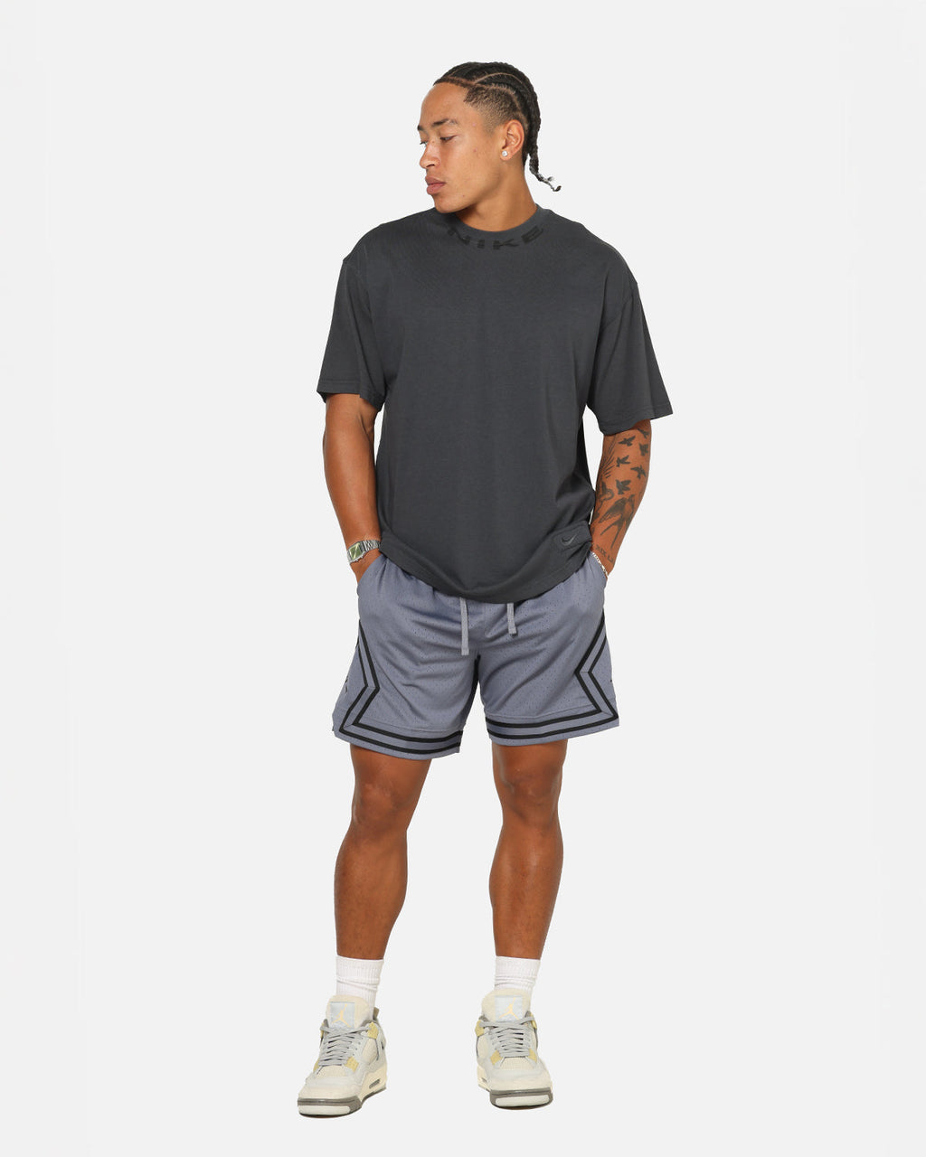 HOT Products Jordan Dri-FIT Sport Diamond Shorts Light Carbon/Black