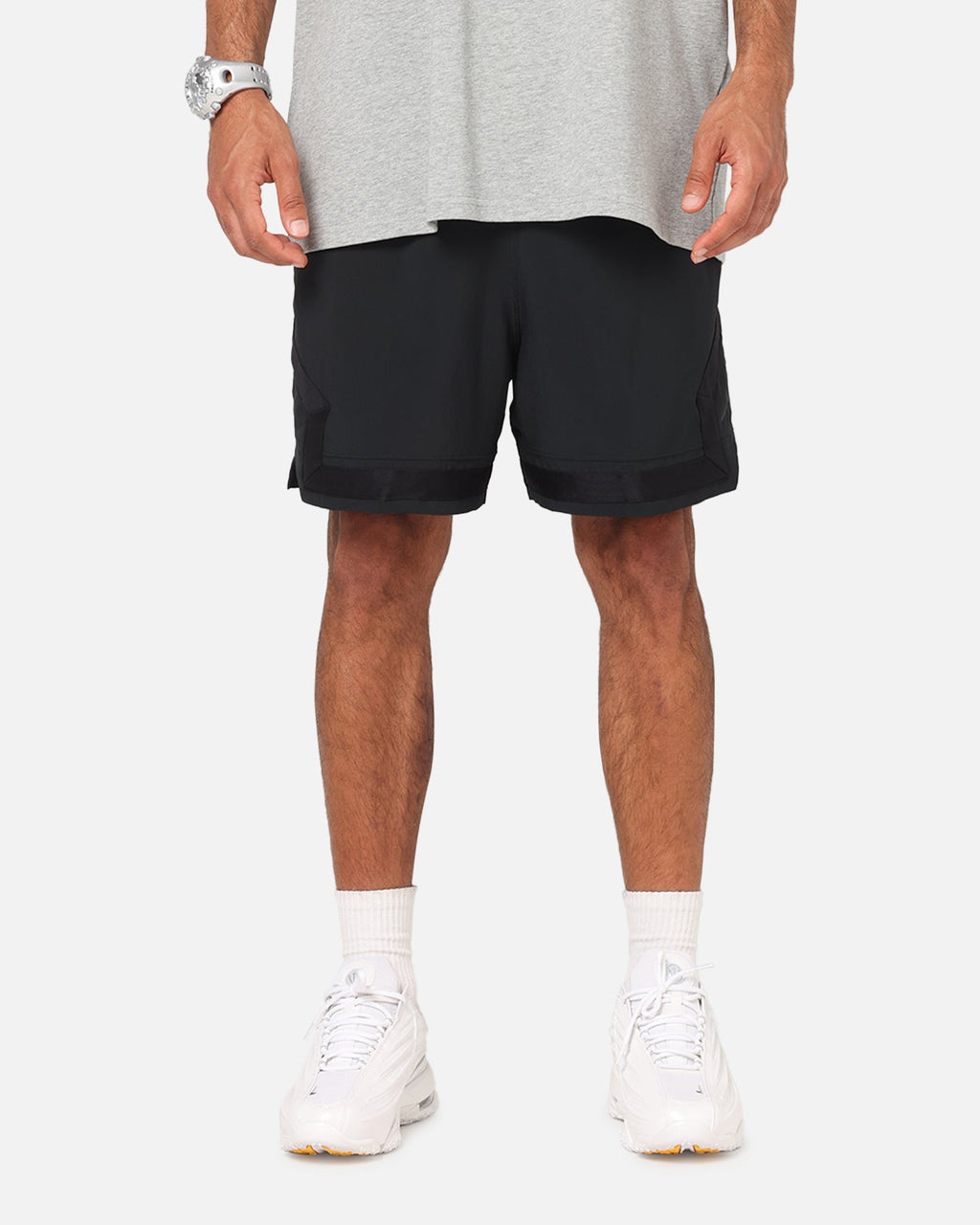 HOT Products Jordan Jumpman Dri-Fit Woven Diamond Shorts Black/Black/Black