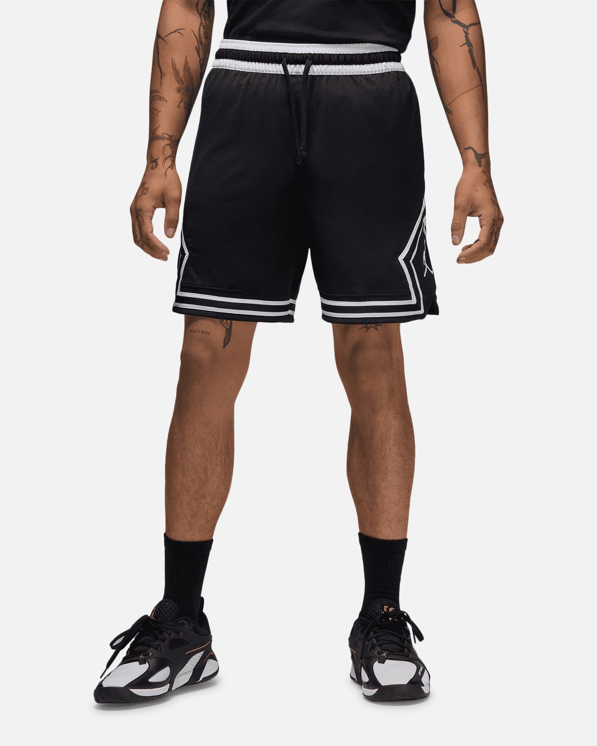 HOT Products Jordan Dri-FIT Sport Diamond Shorts Black/White/White