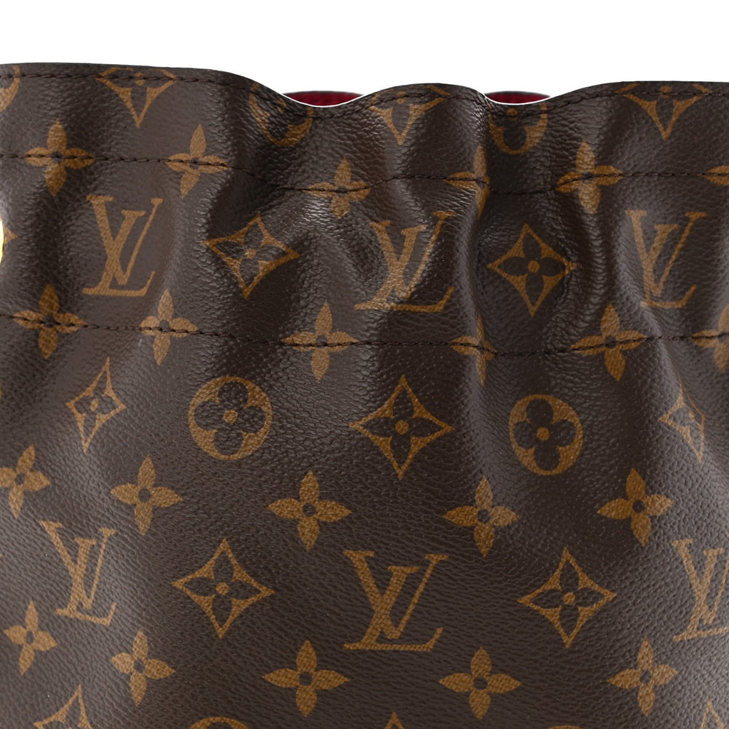 Monogram Pouch Noe Fuchsia
