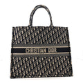 Oblique Large Book Tote Blue Multicolor