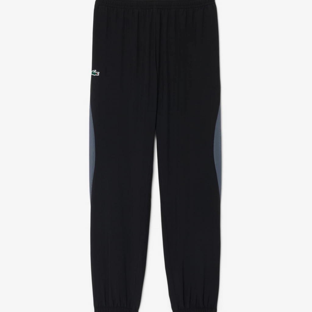 New Arrival LACOSTE TRIM ACCENT TENNIS TRACKSUIT - Men-BLACK/GREY
