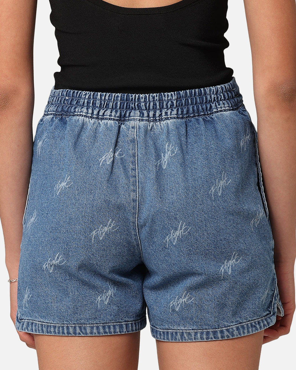HOT Products Jordan Women's Woven Denim Shorts Stone Blue