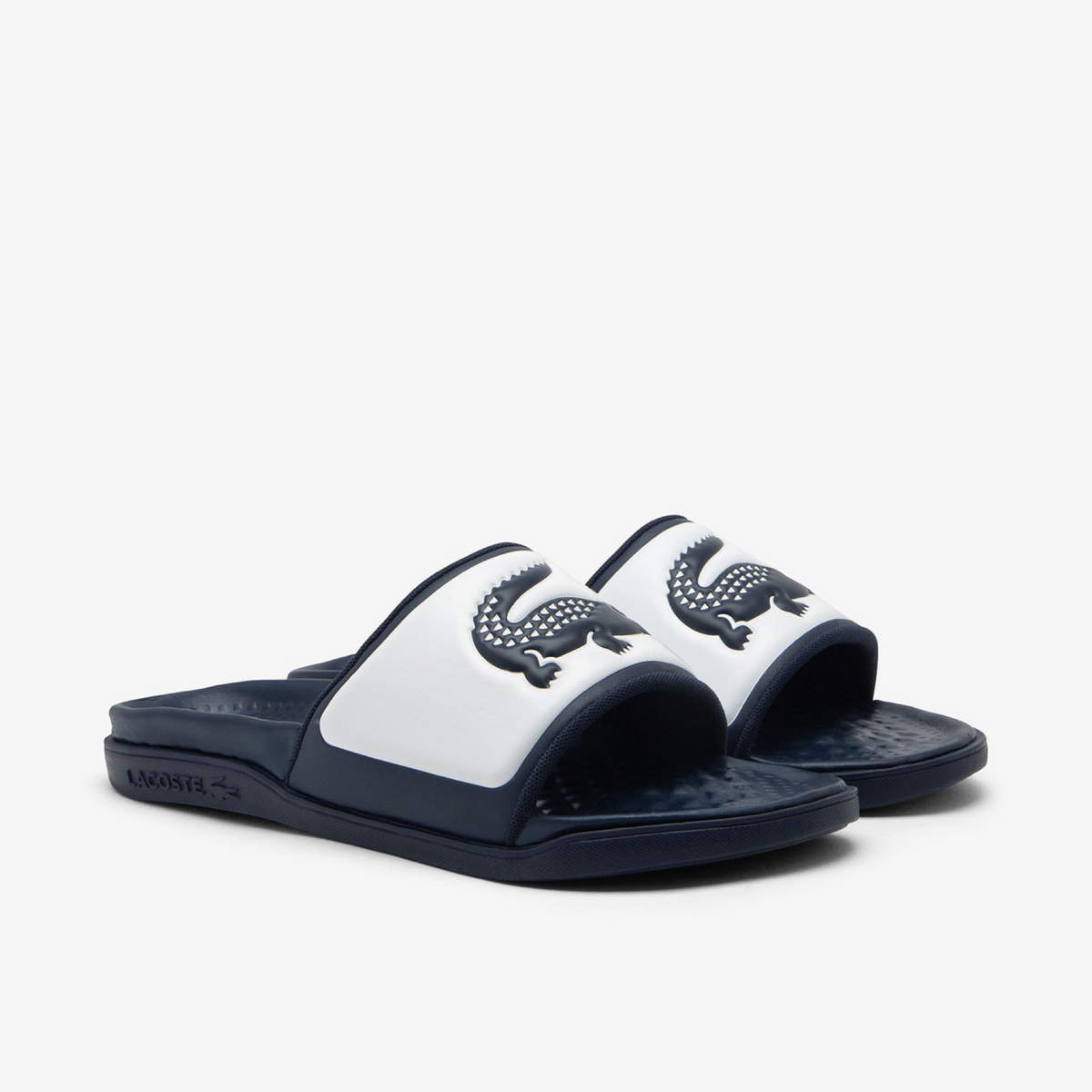 New Arrival LACOSTE SERVE SLIDES DUAL 1252  CMA MENS -