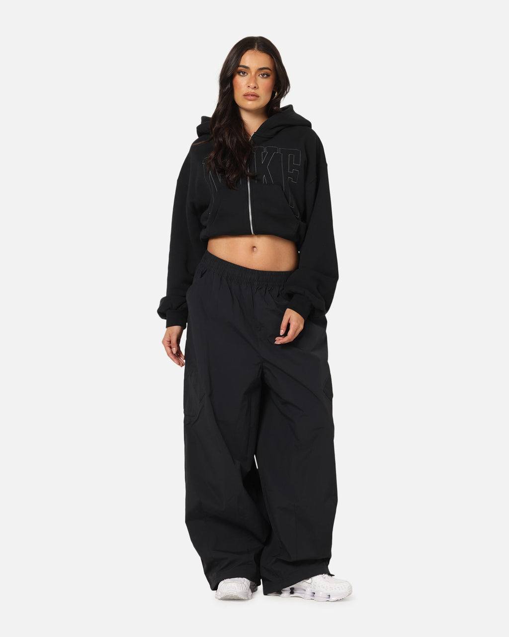 HOT Products Jordan Women's Flight Chicago Parachute Pants Black