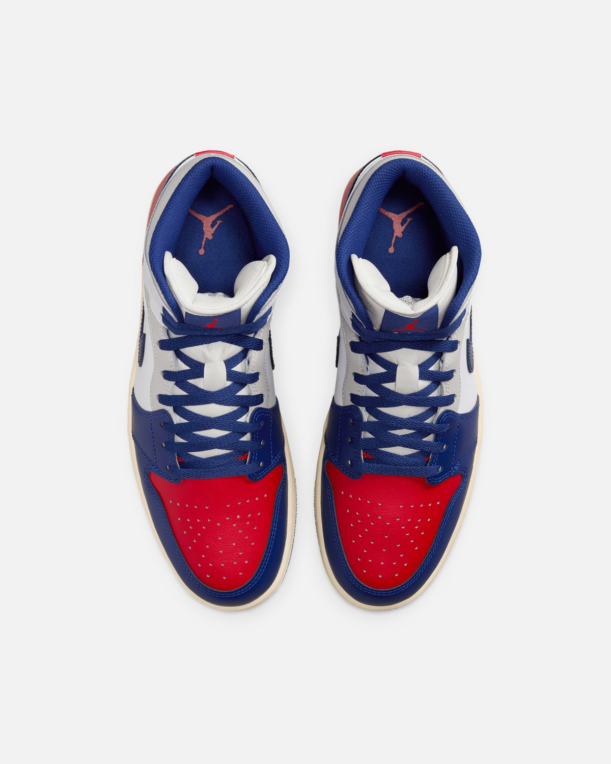 HOT Products Jordan Air Jordan 1 Mid "Obama" White/Royal